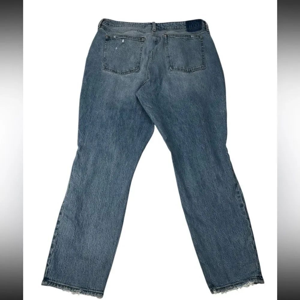 Abercrombie & Fitch Curve Love The Skinny High Rise Size 16R Waist 33 Blue Jeans - Picture 5 of 15
